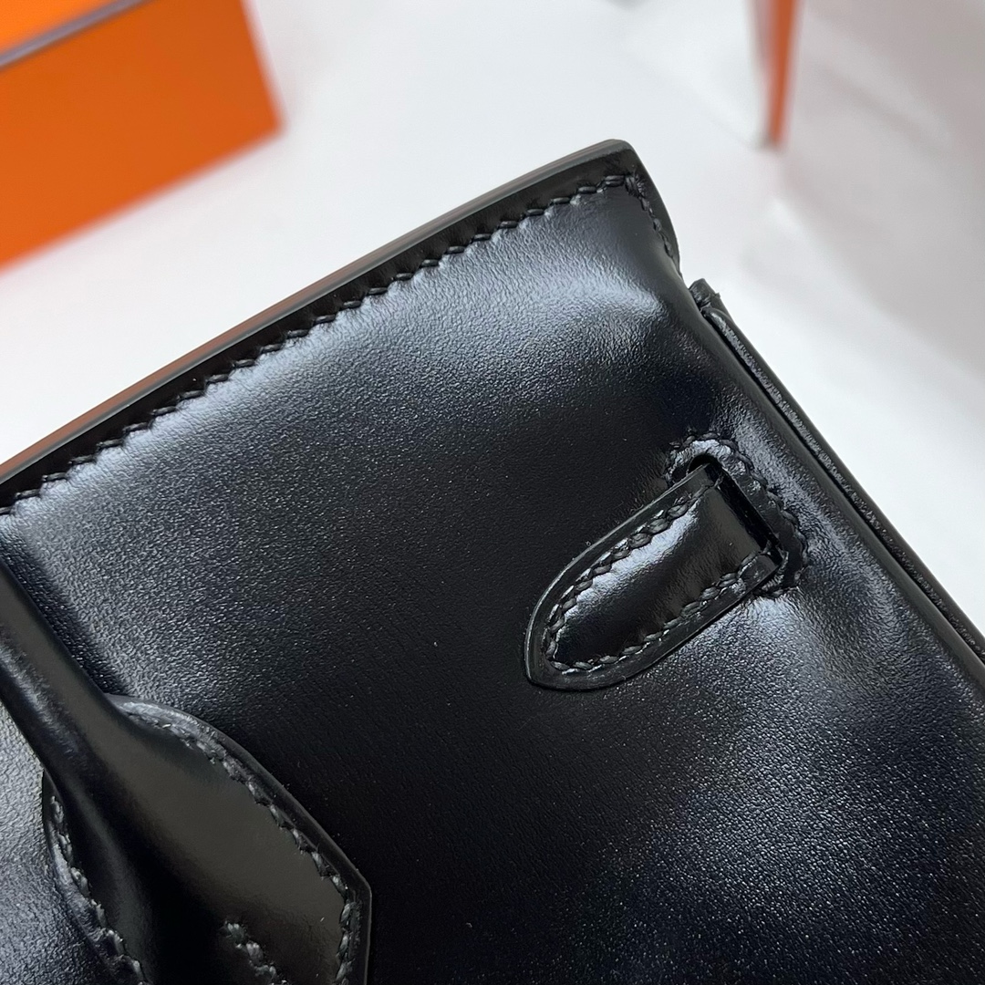 에르메스 버킨백25 블랙 은장